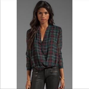 Lovers + Friends Faux Wrap Long Sleeve Top Size M